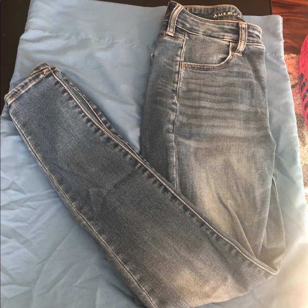 American Eagle high rise jegging size 4